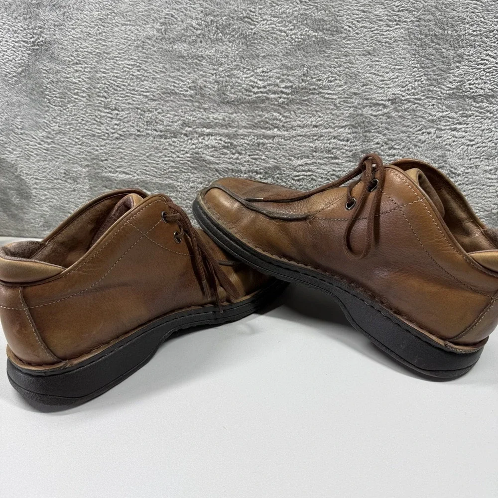 Clarks Active Mens US Size 9.5 Boots 30087 Tan Leather Dress Shoes